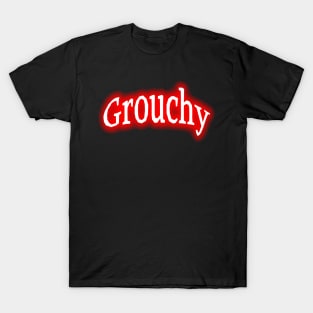 Grouchy in red T-Shirt